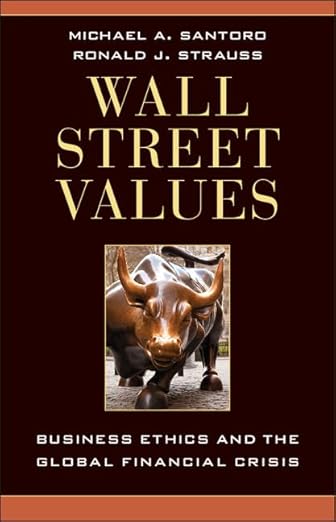 Wall Street Values book cover